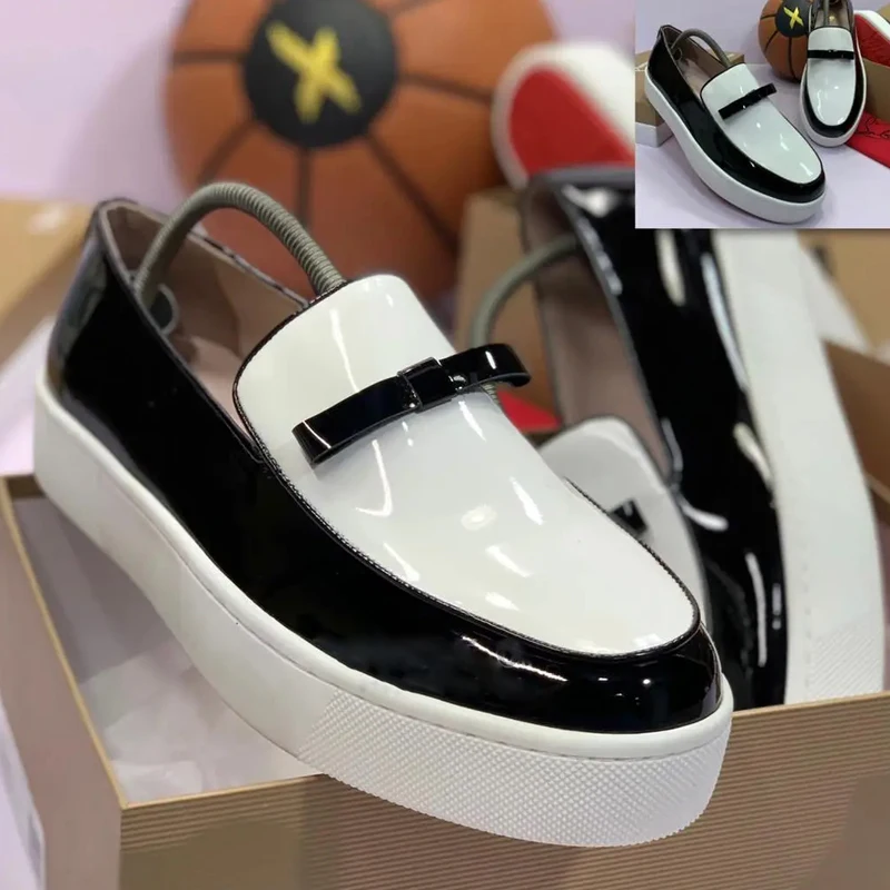 Men New Tassel Shoes Thick Sole Wear resistant Classic Fashion Lefu Shoes White Size 38-46 Men Shoes