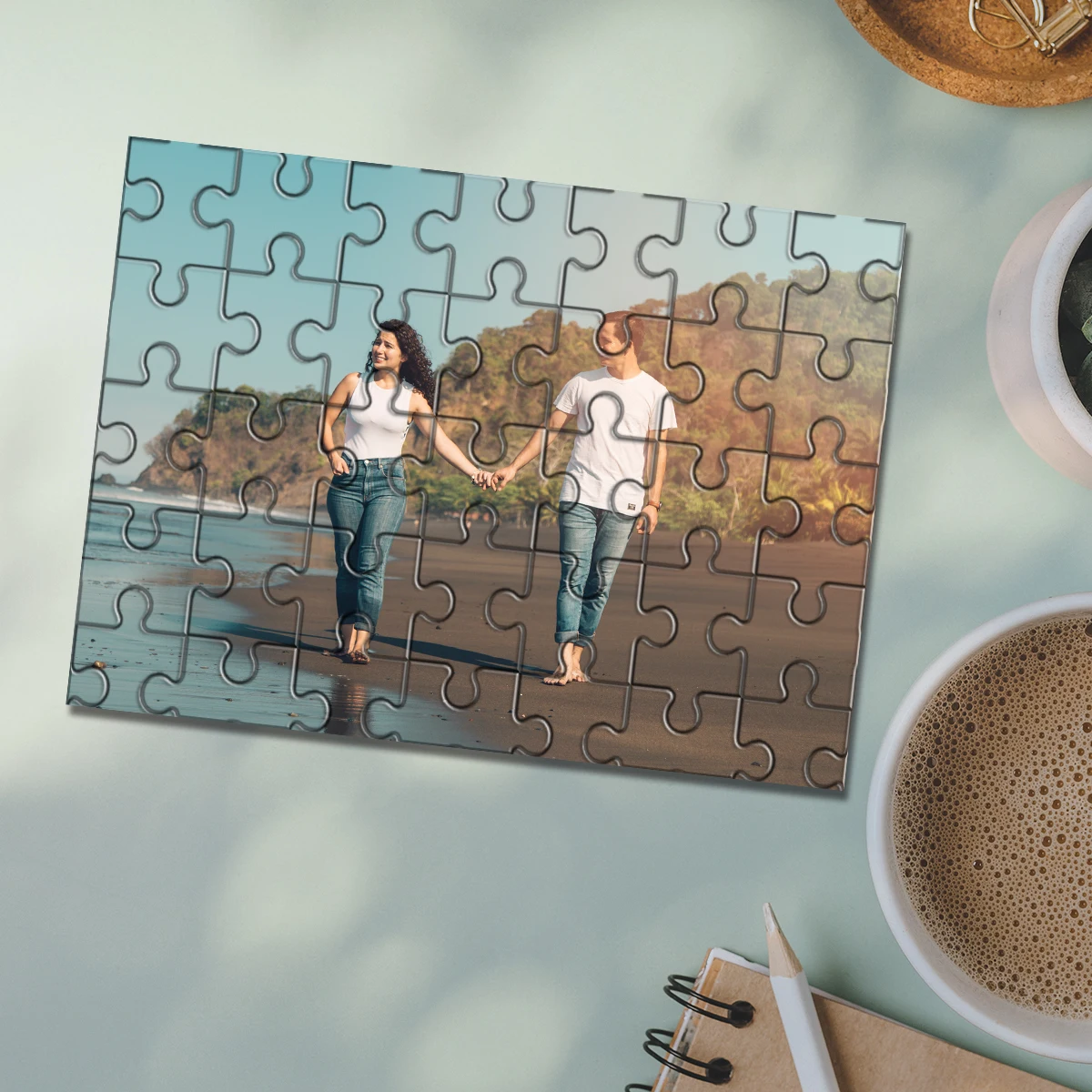 35/300/500/1003 pezzi personalizzati foto puzzle coppia foto giocattoli per bambini regali giocattoli fai da te decorazione della casa