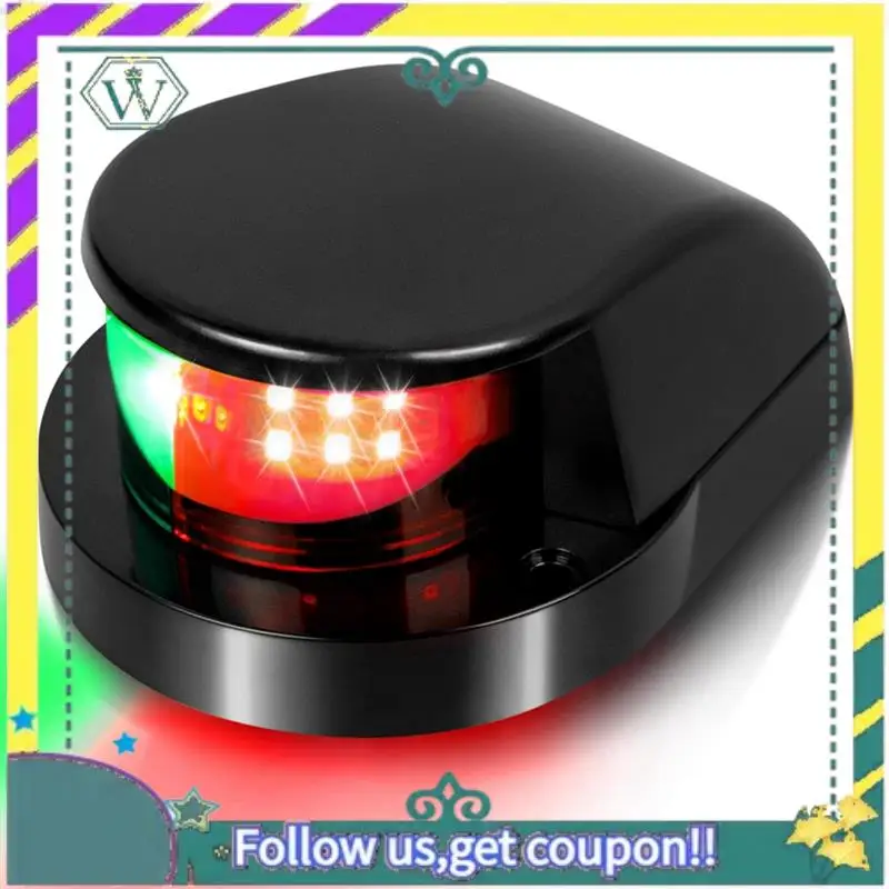 Upgraded Bow Navigation Light, Marine LED Navigation Light, Yacht Light Boat Light Warning Light For Pontoons, Boats