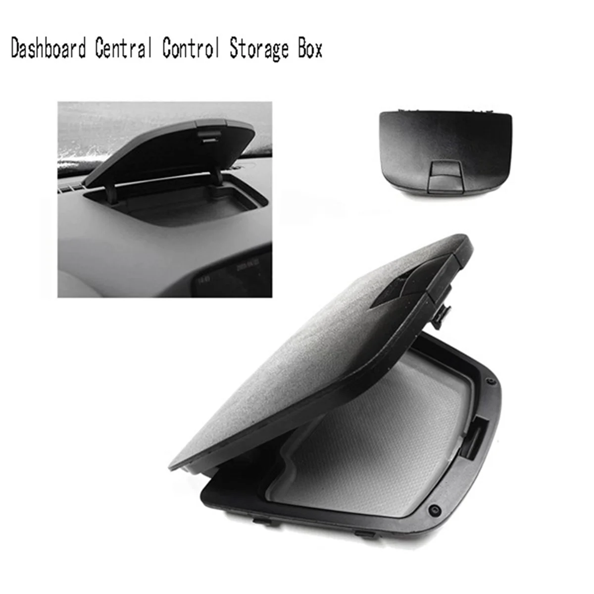 Car Dashboard Central Control Storage Box Cover Accessories for 2010-2015