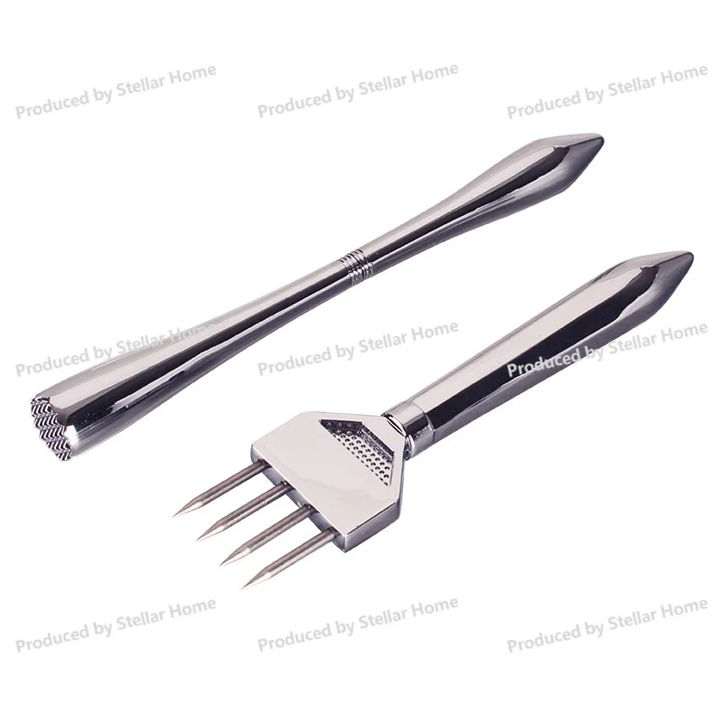 

Full Metal Crush Popsicle Pick, Manual Ice Crusher Mash Bar Zinc Alloy Mash