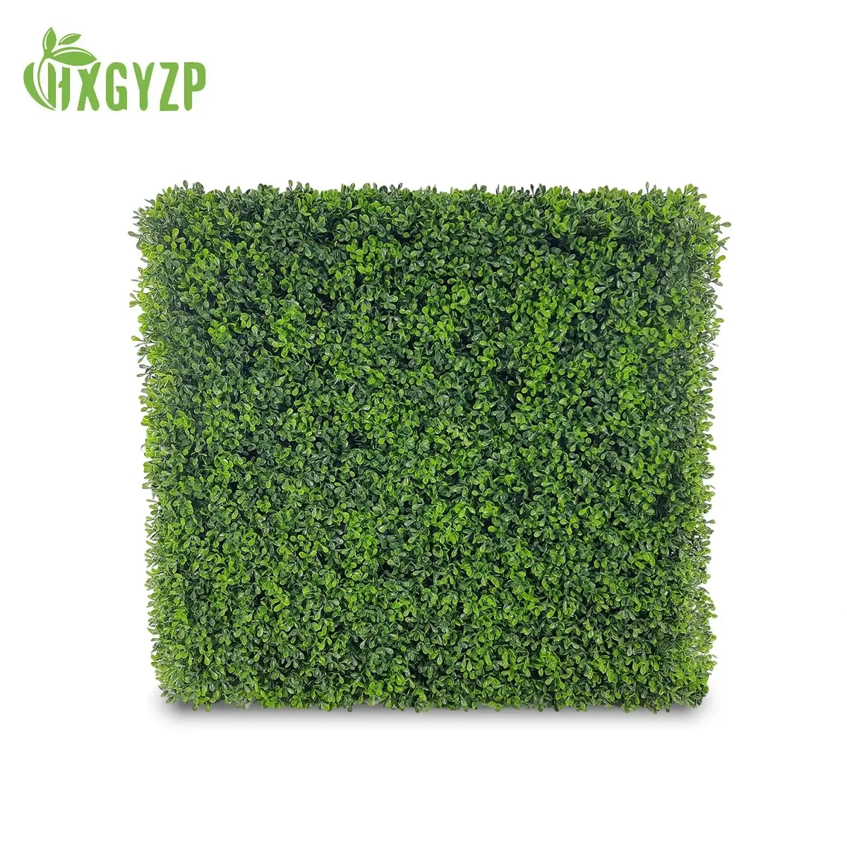 66cm Artificial Plant Grass Wall Rectangular Boxwood Partition Green Leaves Fake Plants Background Indoor Outdoor Home Decor