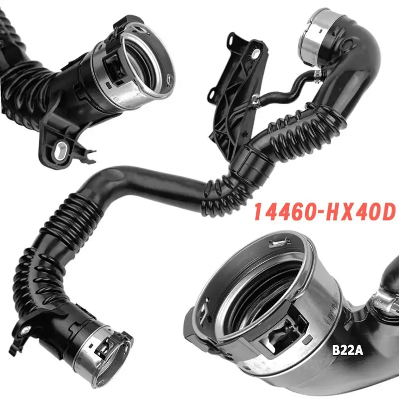 

14460-HX40D Turbo Air Tube Intercooler Sleeve W/Bracket For Nissan Qashqai Kadjar 1.6 Dci Turbo Intercharge Inlet Pipe