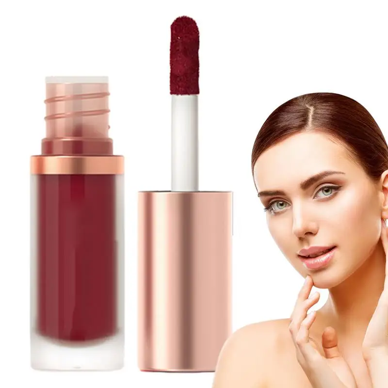 Matte Vloeibare Lippenstift Hydraterende Make-Up Matte Lipgloss Waterdichte Langdurige Vochtinbrengende Vloeibare Fluwelen Matte Lip Dames