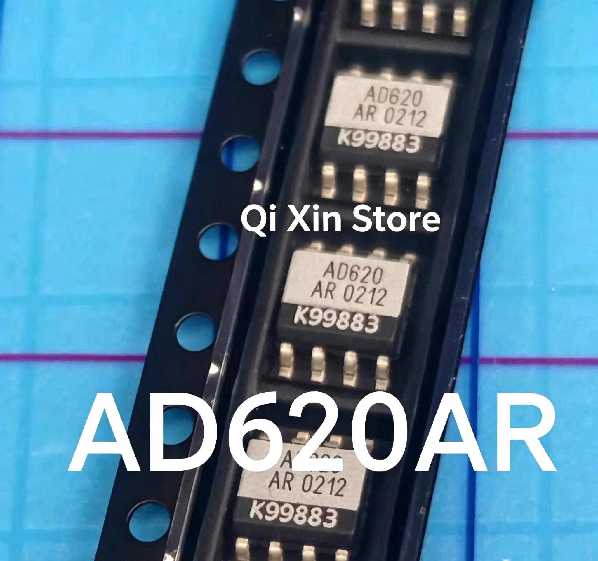 AD620, AD620AR, AD620ARZ – Brand-new, factory-sealed, SOIC-8 package