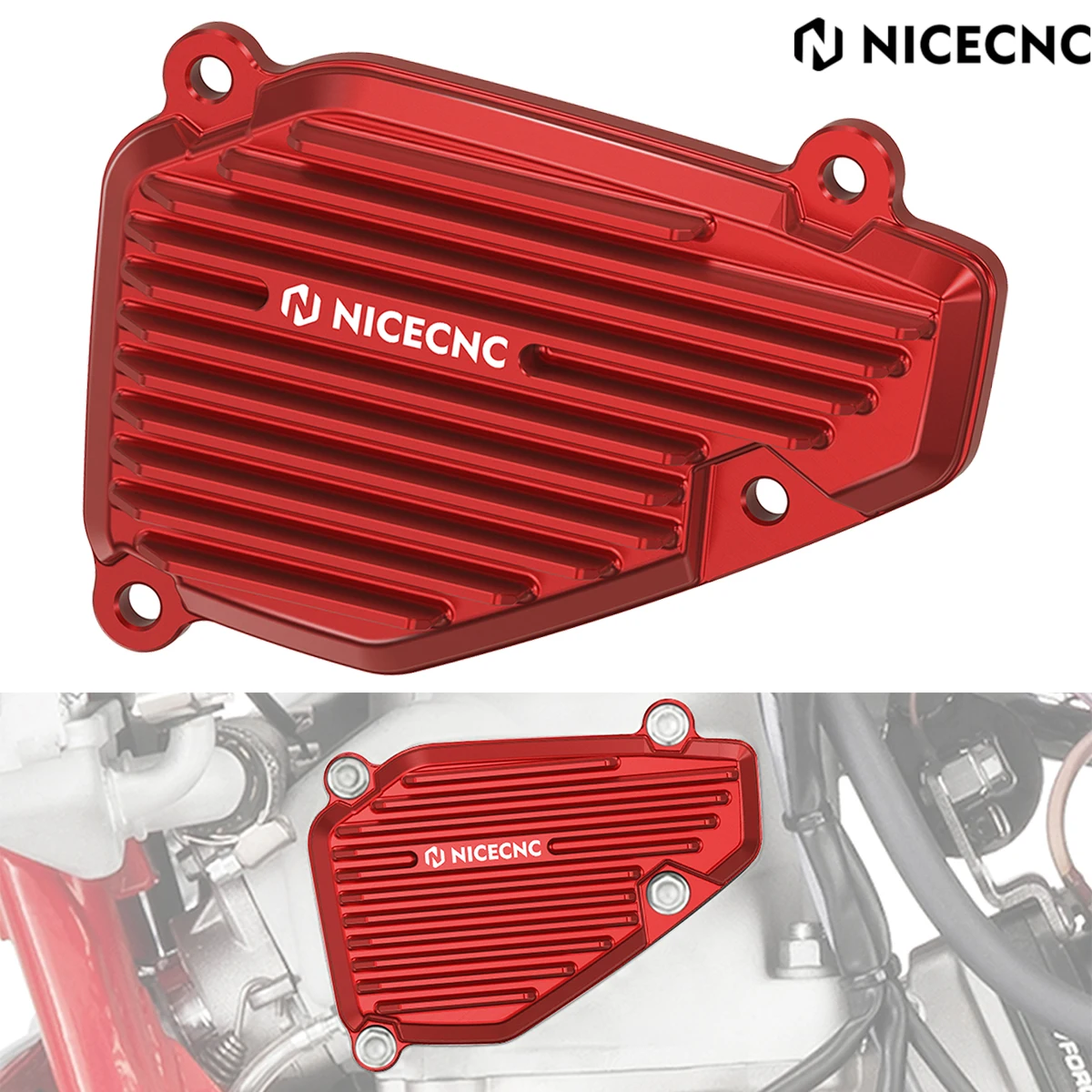 NICECNC For 2024 Beta XTrainer 300 X-Trainer 250 RR 300 RR 250 RR 250 300 2013-2024 Motorcycle Power Valve Cover Guard Protector