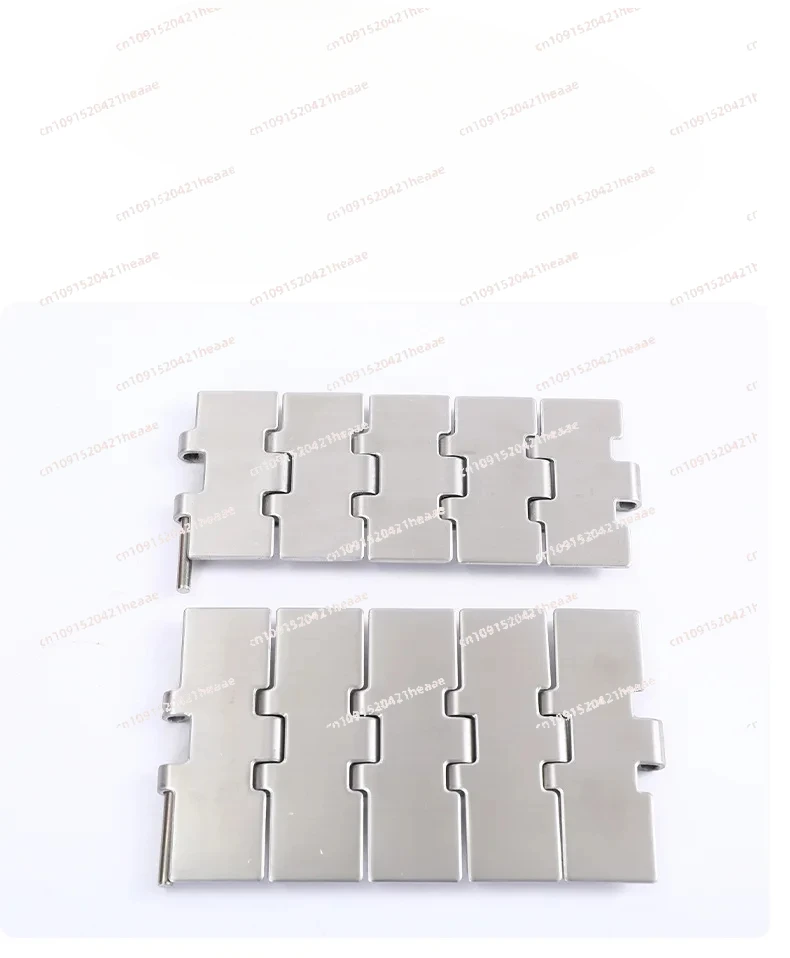 

Suitable forStainless Steel Flat Top Chain Single and Double Hinged Flat Top Straight Side Bending Conveyor