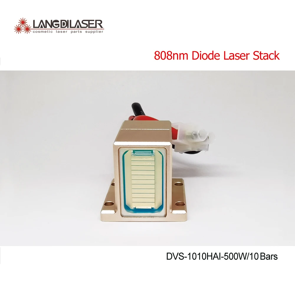 

DVS-1010HAI 808nm Diode Laser Stack 500W 10x50W Bars 10M Shots Guarantee for Aesthetic Machines (Hair Removal/Skin)