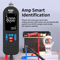 BSIDE Smart Digital Multimeter, ACDC Voltage 620V Multifunction Voltmeter, Current Capacitance Ohm Connected Hz NCV Diode Tester