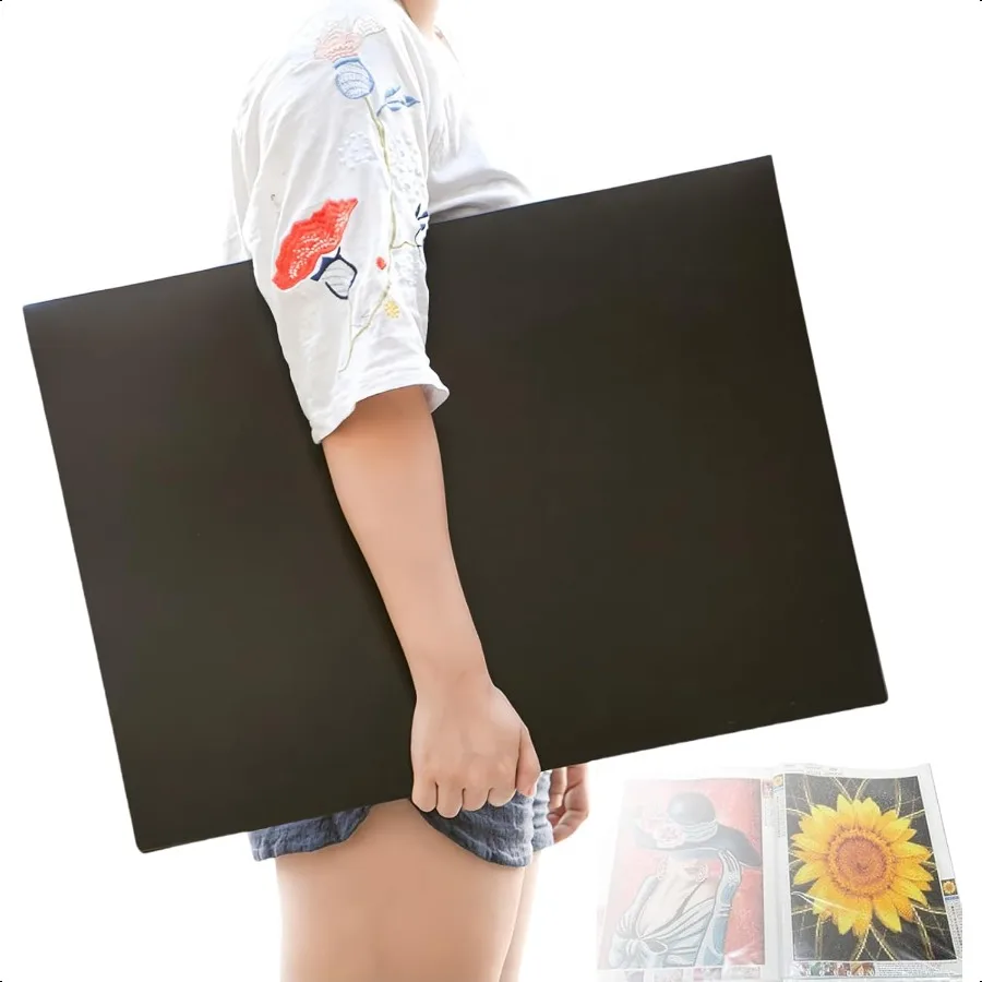 

A2 Storage Book Suitable for 22x15 inches Diamond PaintingsDiamond Art Kit Storage Container with 30 Pocket Sleeves Portfolio F