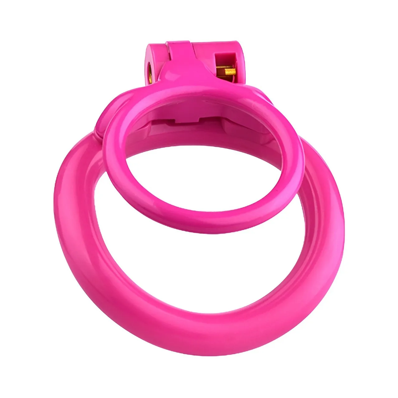 Men Double Penis Ring Cock Lock Male Lightweight Resin Chastity Cage Bondage Cockring Restraint Sex Toys For Adutls 18 Training