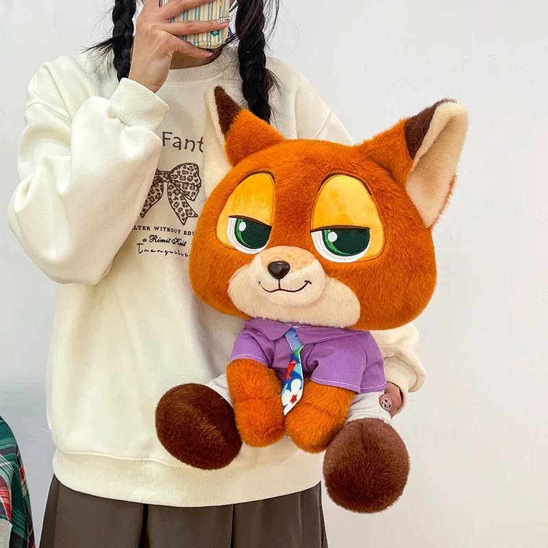 

Disney Zootopia Judy Bunny & Nick Fox 35cm/45cm Comfort Soothing Sleep Doll for Girls Bedroom Decor Christmas Birthday Gift