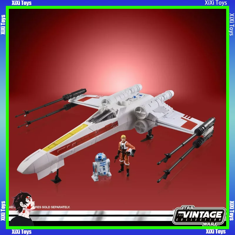 Hasbro Star Wars Retro Series X-Wing Fighter and Luke Skywalker (X-Wing): Kenner Colors Collectible Gift