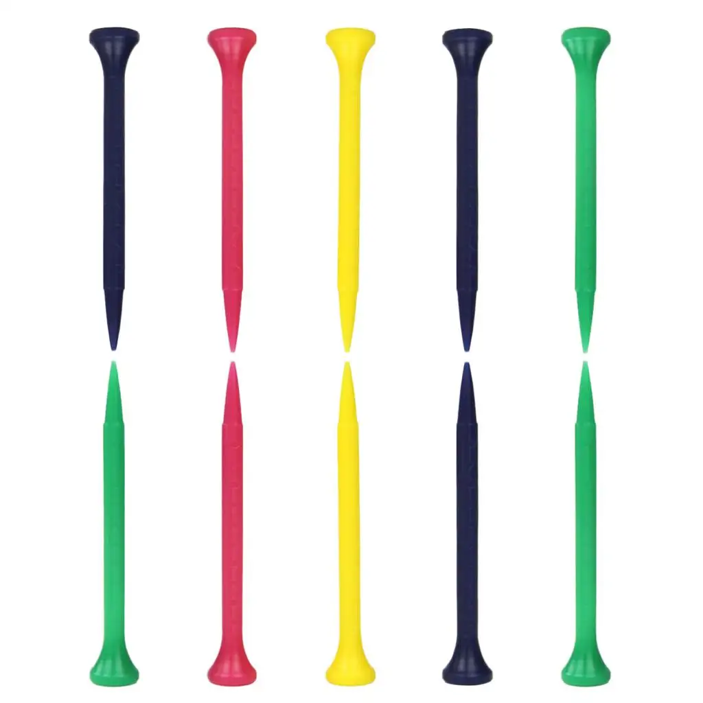 

Golf Tee Loss Prevention Cushion Top PE Plastic Golf Practice Training Accessories for Golf Sports