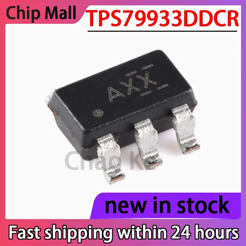 10PCS TPS79933DDCR Package SOT-23-5 200mA Linear Regulator (LDO)
