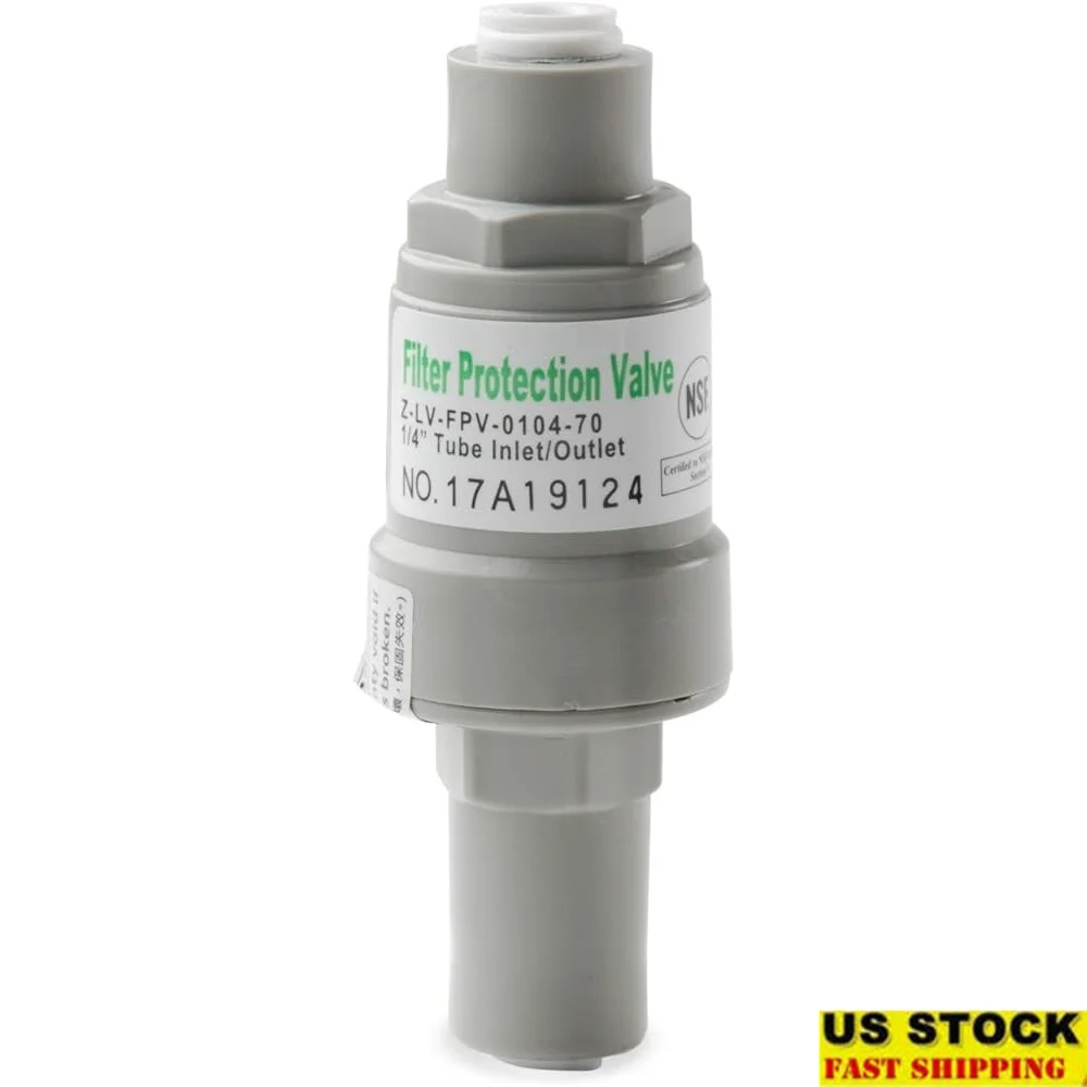 

Регулятор давления обратного осмоса, 70 фунтов на квадратный дюйм, аксессуар для фильтра для воды, быстрая арматура, защита высокого давления, 4 галлона в минуту, латунь