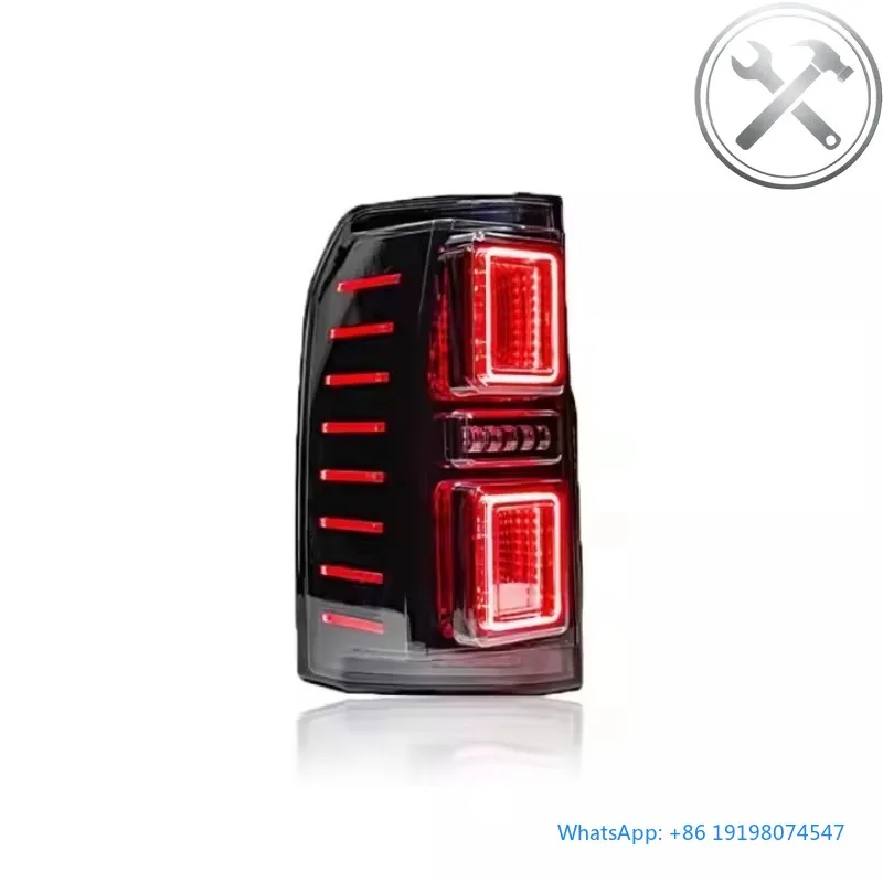 

Full Size SUV Full LED Headlight & Taillights Assembly Clear Lens Upgrade Brake Light Waterproof Auto Parts