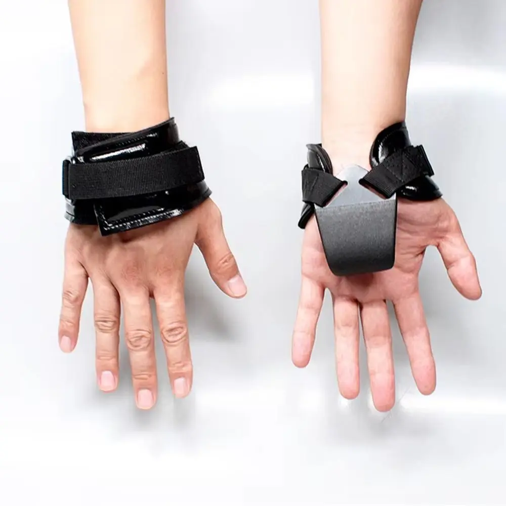 

1 Pair SBR Hook Type Lifting Straps Pull-up Non-Slip Weight Lifting Grip Hook Stable Soft Auxiliary Power Wrist Guard Fitness