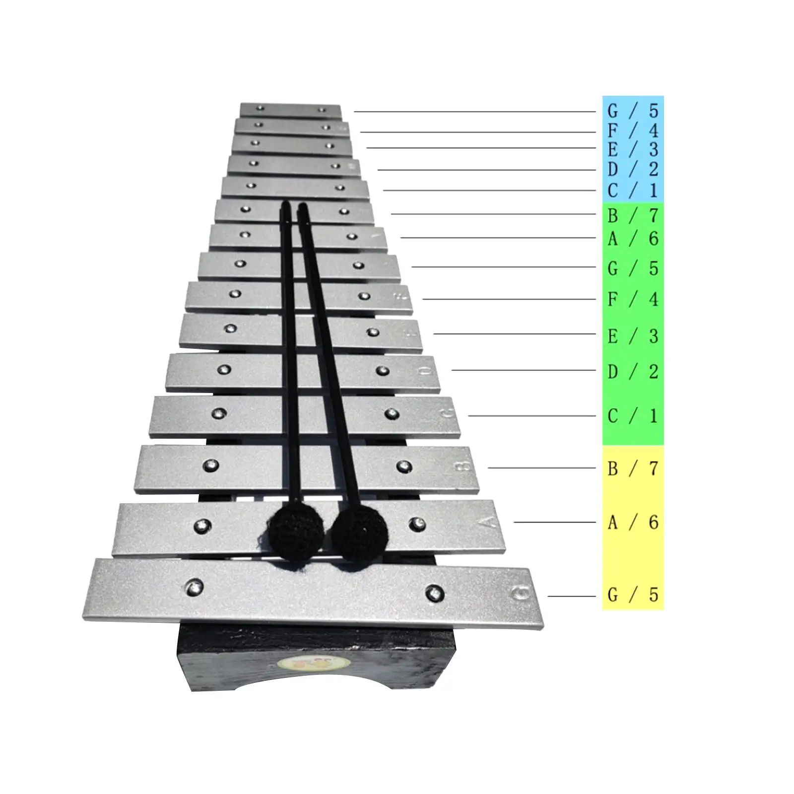 xylophone-musical-instrument-15-keys-metal-glockenspiel-with-sticks-carrying-case-for-adults-children-learning