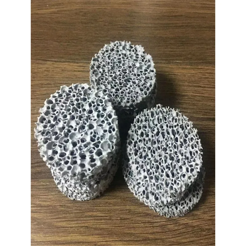 

Foam Ceramic Silicon Carbide Filter Plate for Steel Casting Copper Water Iron Casting Nonferrous Alloys Photocatalyst