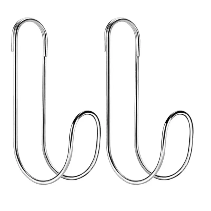 

Комплект из 2 гибких крюков для хранения садовых шлангов ABWR-2, держатели для шлангов из нержавеющей стали, подвесные кронштейны для шлангов