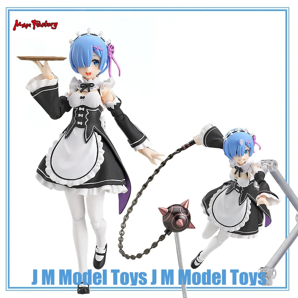 【JM】100%  en Stock Max Factory Figma # 346) Re:Zero kara Hajimeru Isekai Se