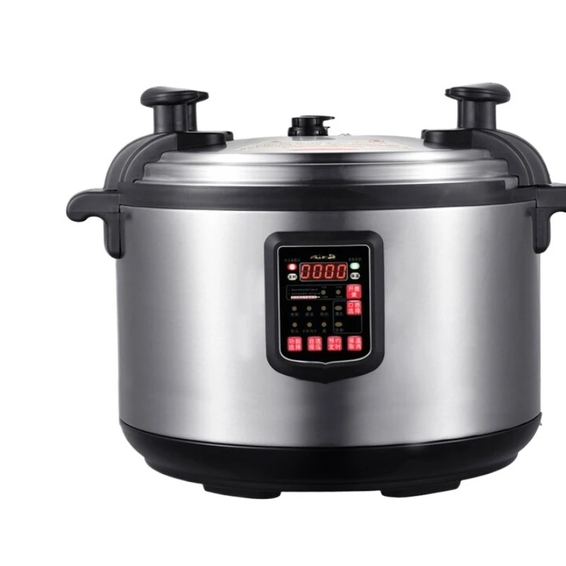 

Commercial electric pressure cooker Large capacity extra large electric pressure cooker Commercial rice cooker in restaurant