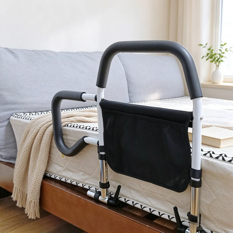 Elderly Bedside Assist Rail Small Handle Pregnancy Bed Guard Stand Up Daily Useful Home Room Seniors Support Decor Bar Grip Grip