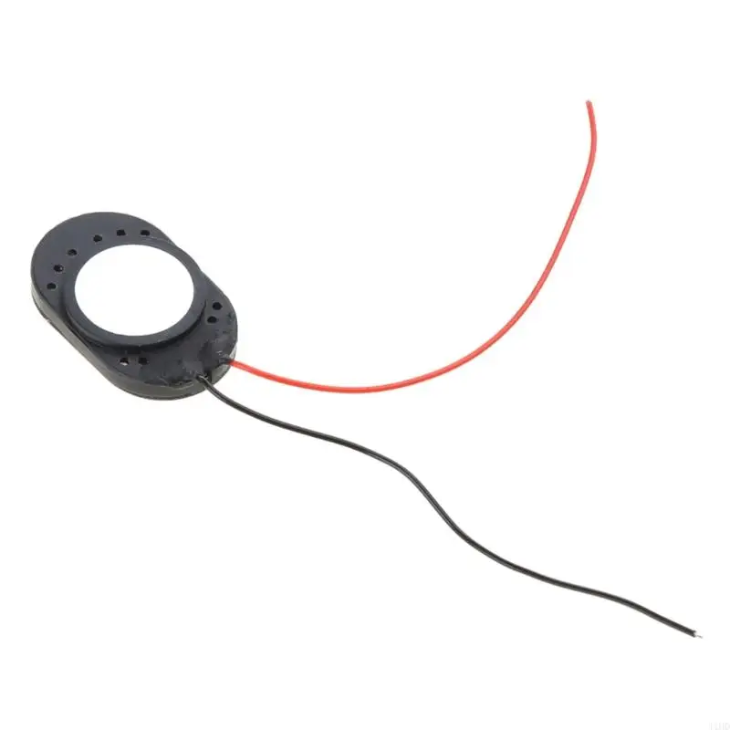 J1HD แพ็คของ 2pcs ลำโพงพกพา Mini 2415 8ohm 1W ลำโพงพร้อมสายเคเบิลสีดำสำหรับโน้ตบุ๊ก DIY การดัดแปลง
