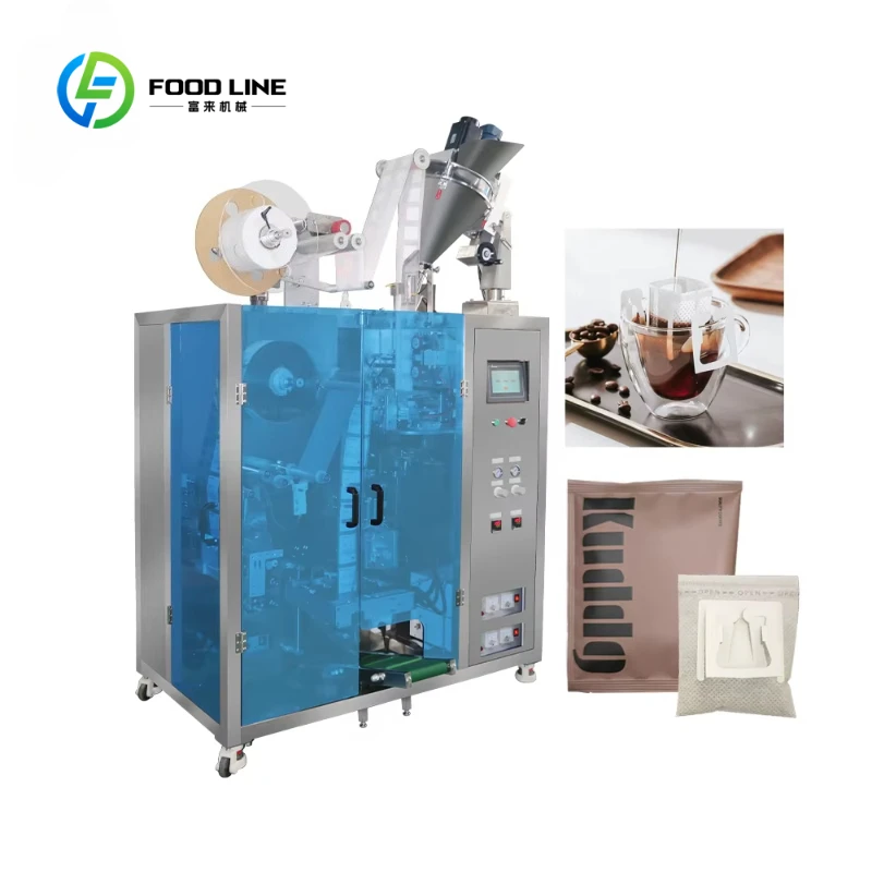Customized Coffee Drip Coffee Powder Filling Packing Machine Powder Particle Filling Packaging and Sealing Machine