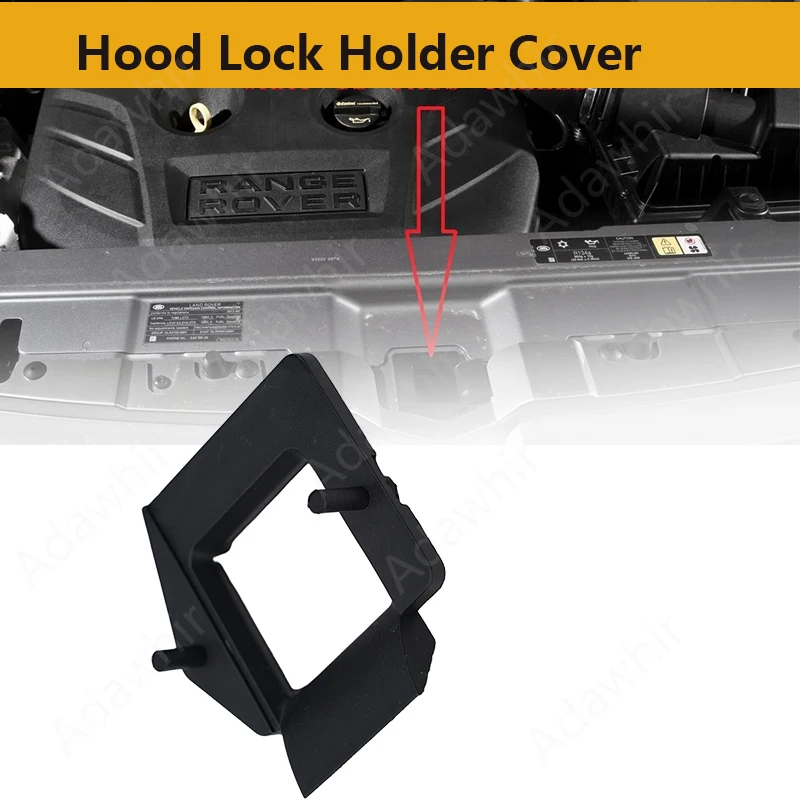 LR056535 For Land Rover Range Rover EVOQUE Discovery Jaguar XF Cover Lock Pads Hood Lock Holder C2Z29303