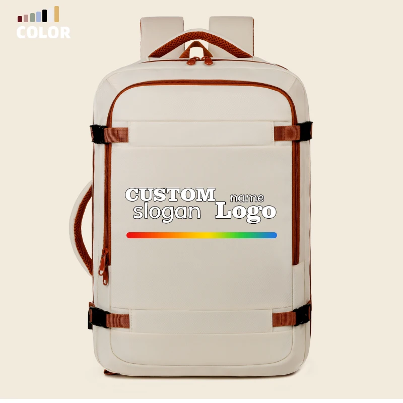 

High Quality Large Capacity 17 Inch Backpack with Nylon Lining and Zipper Closure Waterproof Fabric for Travel and Outdoor Use