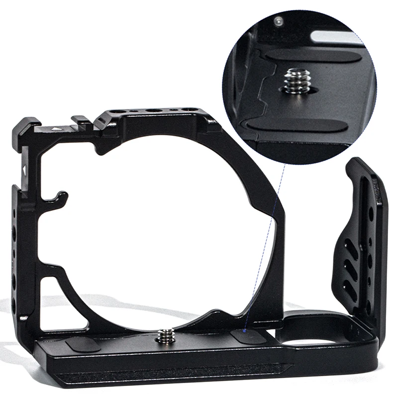 Camera Rabbit Cage for Nikon Z30 Camera Accessories with 1 /4 Screw Hole Locating Aluminum Alloy Protection Frame Camera Cage