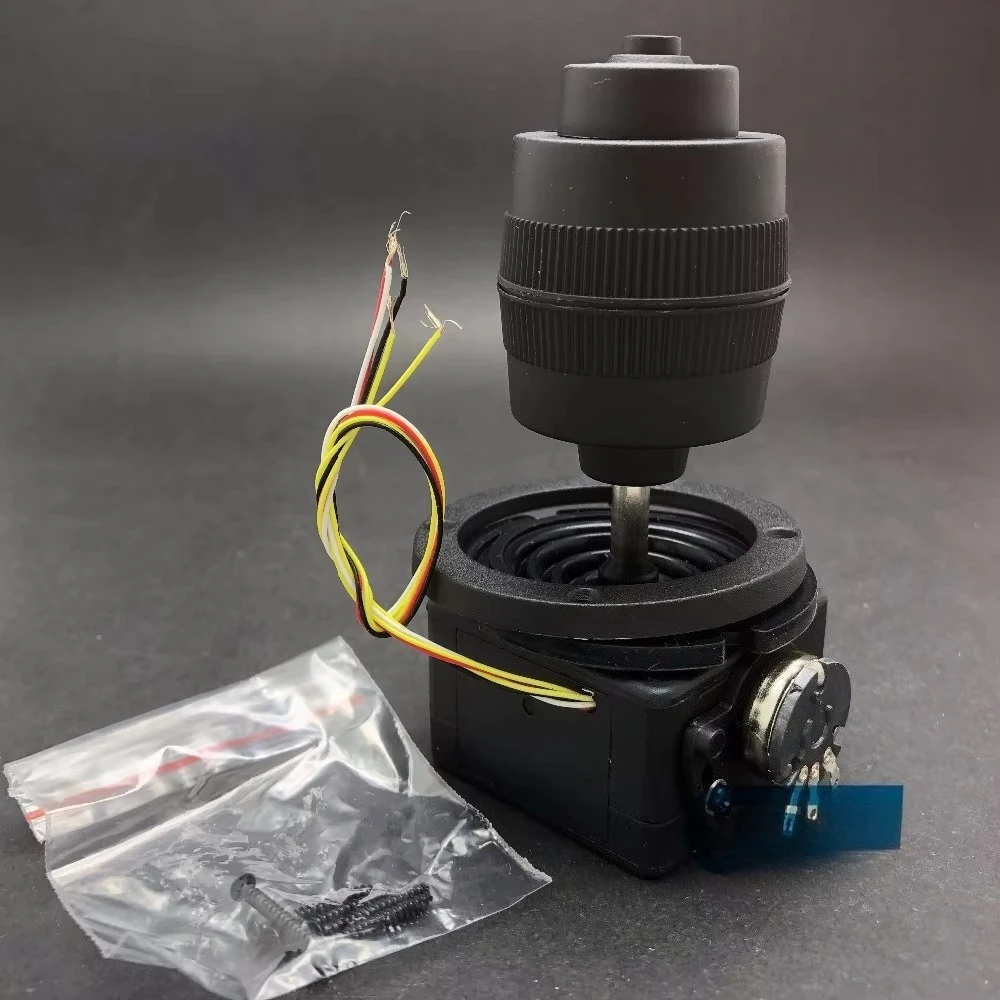 

VK 4-axis JH-D400X-R4 R2 Potentiometer 400 Series Rocker Hall Joystick with 5K/10K Sealed Switch Button Dimensional Joystick