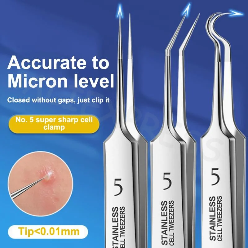 7/8Pcs Blackhead Removal Kit Professional Needles for Acne and Skin Care Treatment