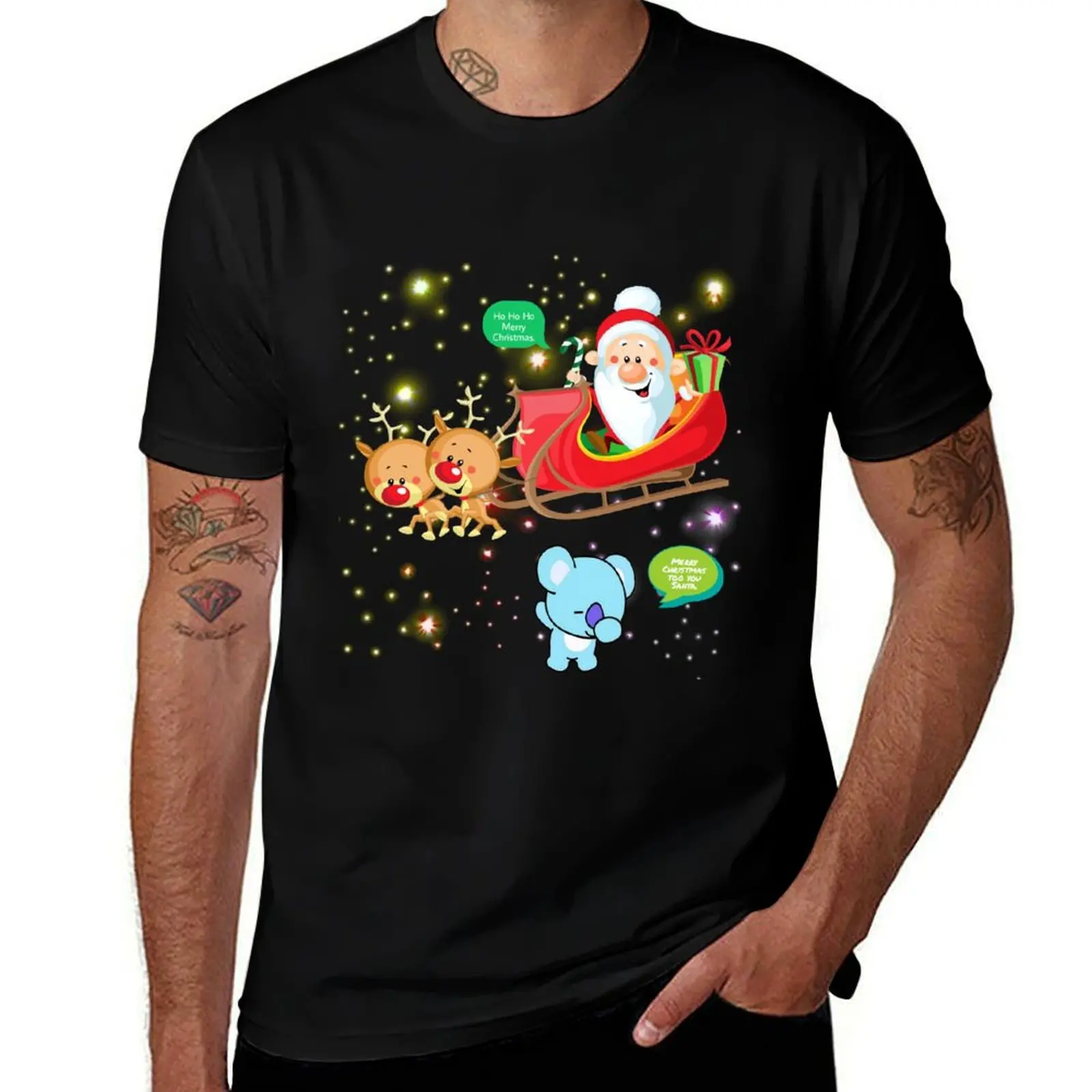 

Koala and Christmas shirts, kids shirts , phone cases, water bottle, masks, nice socks T-Shirt cotton t shirt man T-Shirt