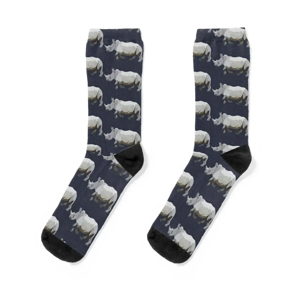 

R is for Rhino Socks sheer essential Crossfit cute Socks Men's Women's