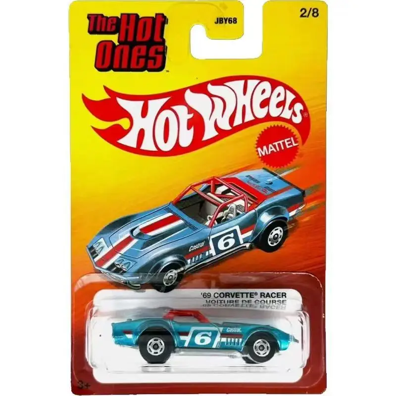 2026 Mattel New Hot Wheels Retro Super Hot Porsche 917 Volkswagen T1 Datsun Ford Gt Alloy Car Model Die-Cast Toy Car Birthday Holiday Gift Jby68