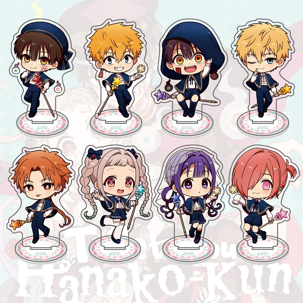 Neuer Anime Toilet-Bound Hanako-kun Acryl-Ständer und Acryl-Schlüsselanhänger-Design