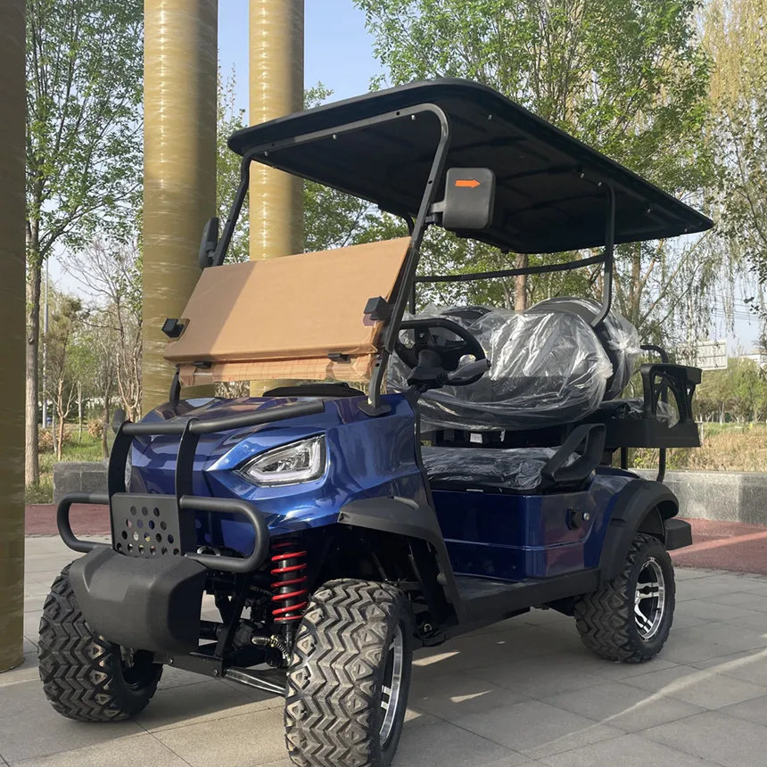 High Quality Motorized Golf Cart 5000w Motor Off-Road Golf Cart With Storage Box Max Charger Smart Motor