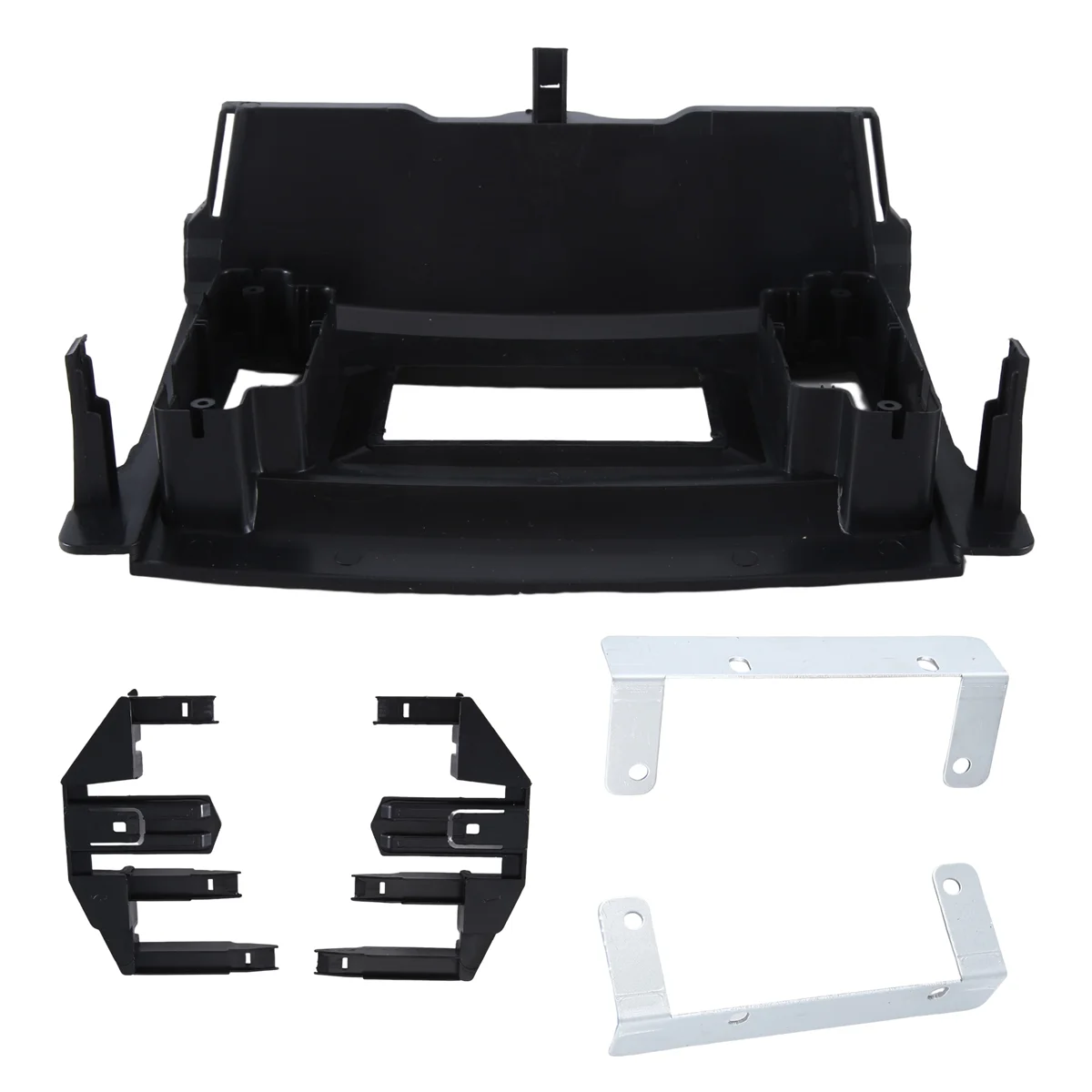 Car MID Facia for TOYOTA Land Cruiser Prado (150) 2009-2013 Fascia Panel Dash Kit Install Facia Console Cover