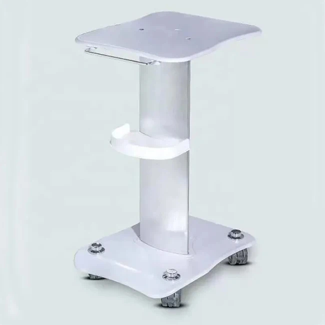 Portable Beauty Machine Trolley Medical Instrument Rolling Stand White Aesthetic Equipment Cart Salon Spa Clinic Trolley