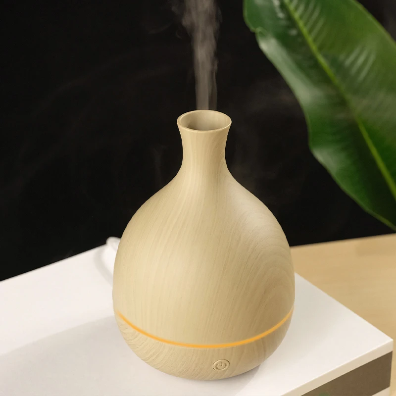 Nuovo prodotto aroma artistico grano di legno cavo USB Mini diffusore ufficio Essentials diffusore ad ultrasuoni