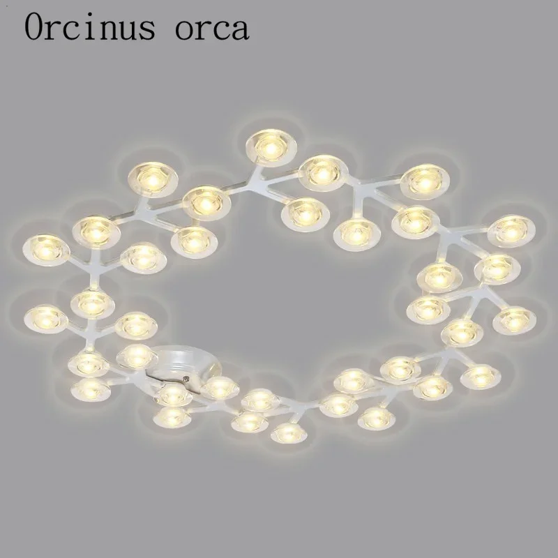 

Nordic simplicity modern star ceiling light creative home LED ceiling lamp living room warm and romantic room bedroom lamps