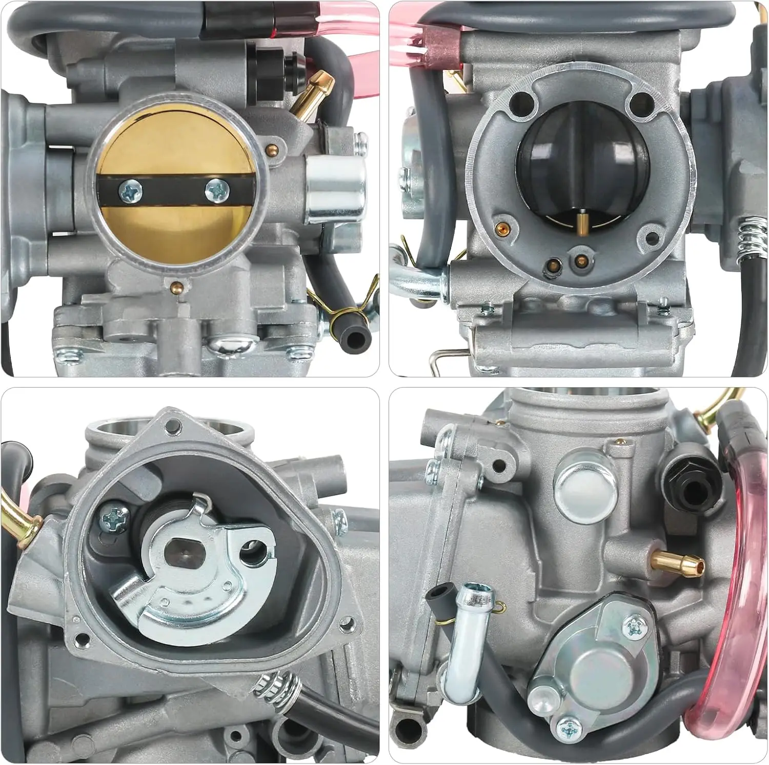 Carburetor Replacement For Suzuki Quadsport Z400 LTZ400 2X4 2003-2007, Include Oil Filter Air Filter