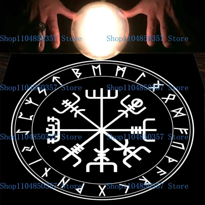5asd Altar Divination Pendulums Tablecloth Board Game Tarot Cloth Oracles Cards Pad