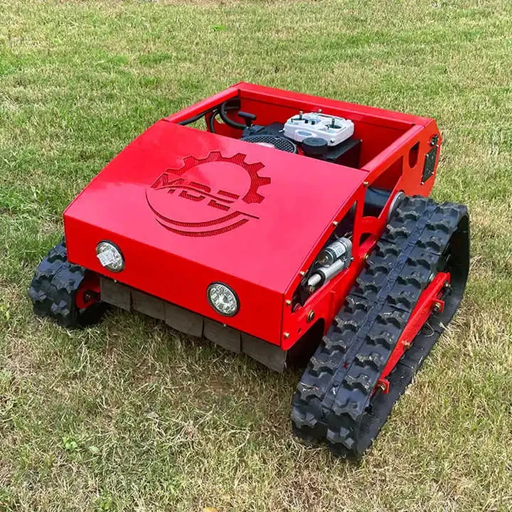 Crawler Robot Lawn Mower Self Propelled Walking Tractor Garden Grass Cutting Machine Automate  Lawn Mower