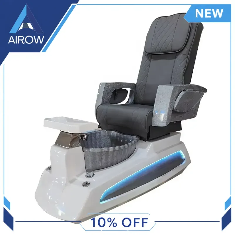 for Luxury Pedicure Chair Manicure Station with Foot Spa Massage Beauty Salon Furniture Professional Nail Care Equipment