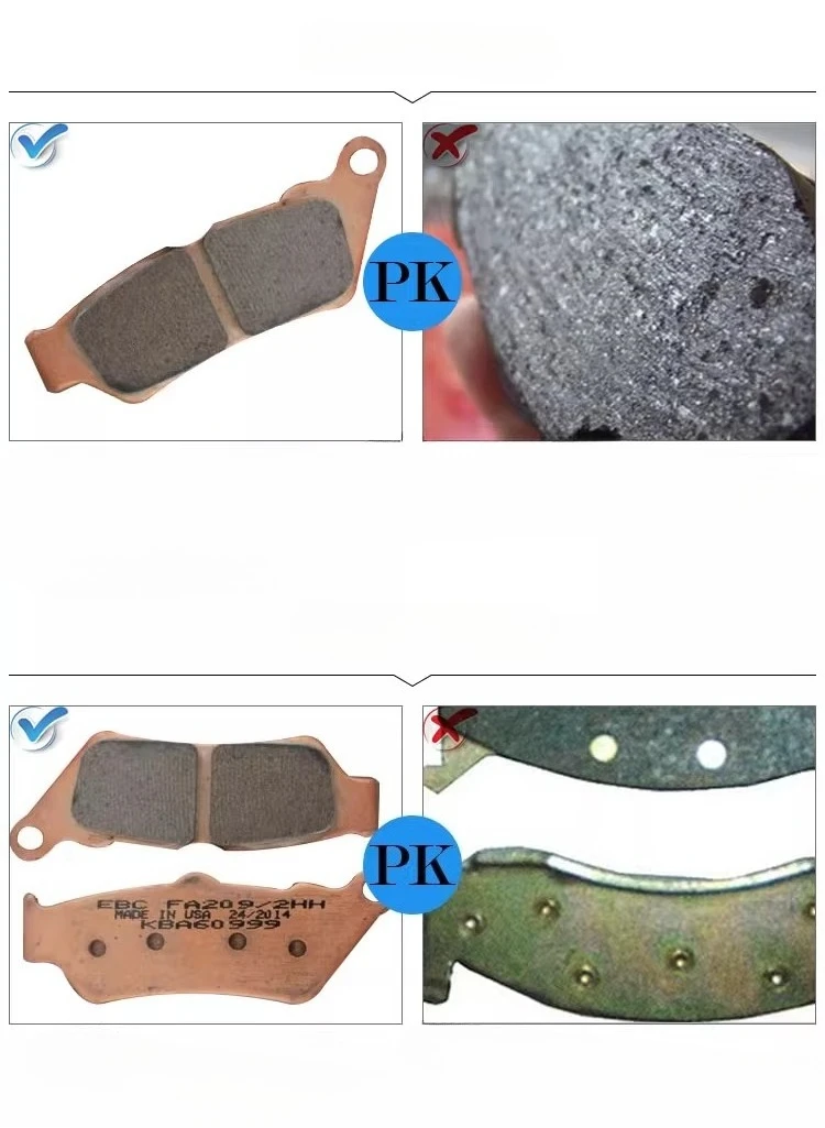 أجزاء من وسادات الفرامل الأمامية والخلفية المستوردة من EBC، Yamaha R3/MT-03 لمدة 15 عامًا للتاريخ #3