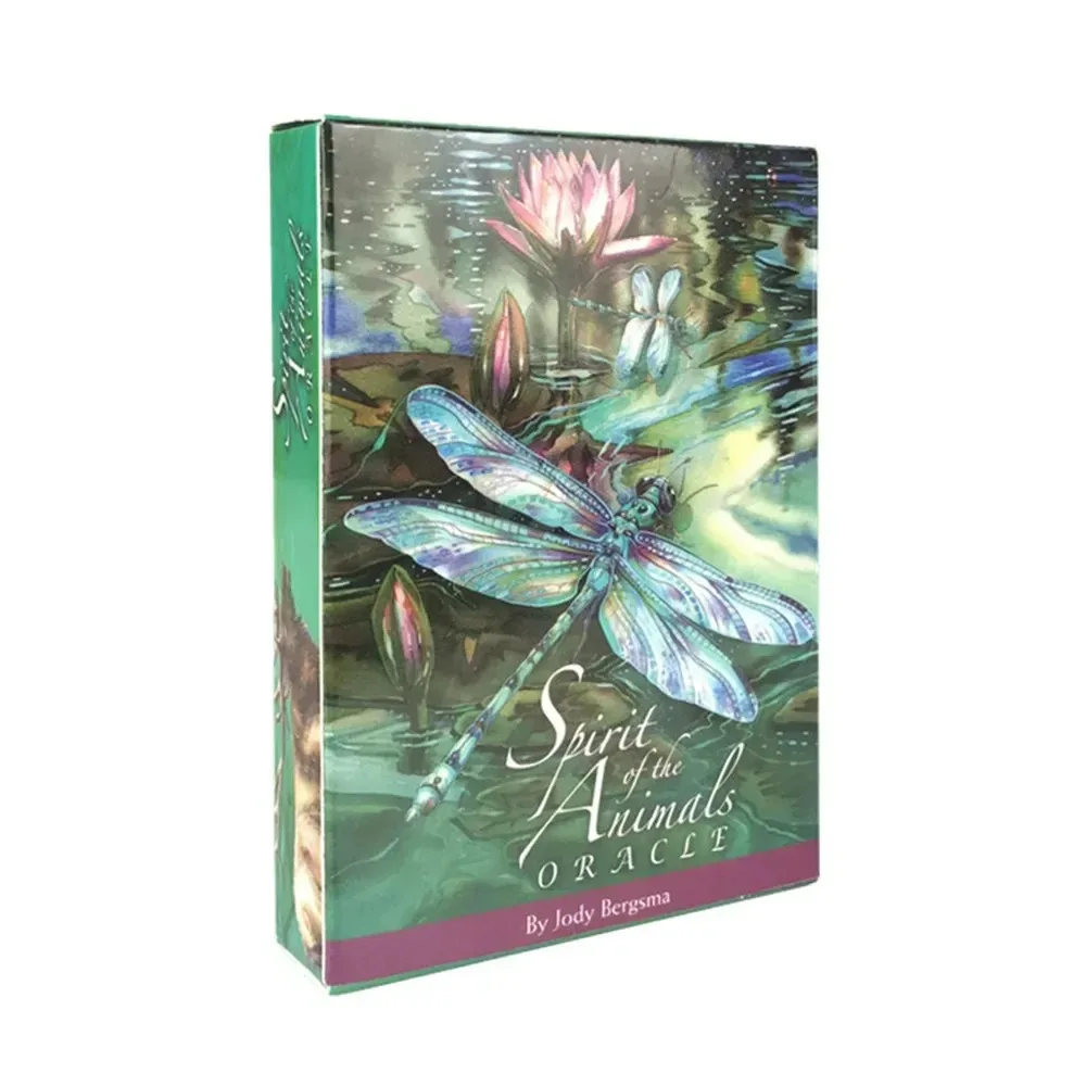 Spirit Of The Animals Oracle Cards A 52 tarot cards deck  Divination Edition Deck Borad family women party playing table games